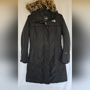 The North Face Women's Black Ski Jacket with Fur Hood